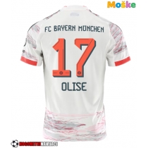 Moške Nogometnih dresov Bayern Munich Michael Olise #17 Gostujoči 2025-26 Kratki rokavi